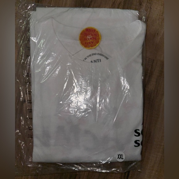 ASSC | Anti Social Social Club ‘Cherry Blossom’ Tee | NWT (XXL) White/Black/Pink - Picture 5 of 6
